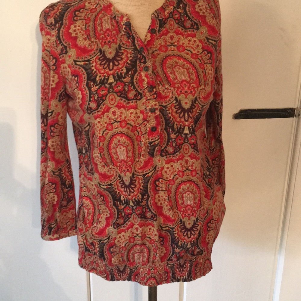 lucky Brand pull over top